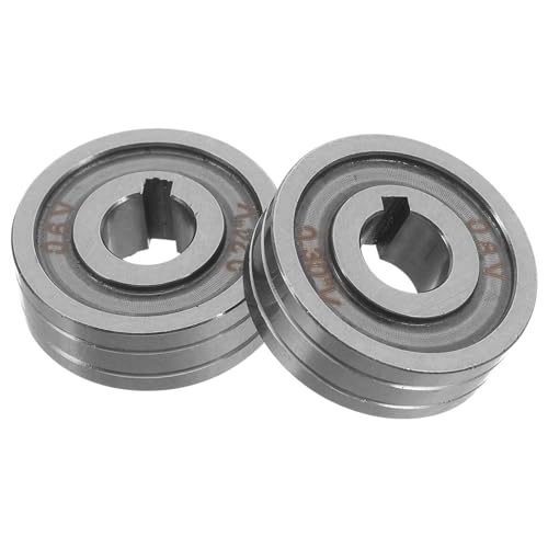 BUGUUYO 2 Stück Rolle Schweißmaschinenanleitung Drahtmaschine Ersatzantriebswalze Hochleistungsdrahtmaschinenrollen Futterantriebsräder Für Schweißer Silver Lagerstahl BUGUUYO 2 Stück Rolle Schweißmaschinenanleitung Drahtmaschine Ersatzantriebswalze Hochleistungsdrahtmaschinenrollen Futterantriebsräder Für Schweißer Silver Lagerstahl von BUGUUYO