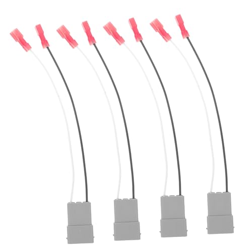BUGUUYO 4 Stück Horngurtadapter Lautsprecher Kabel konverter Auto-Lautsprecher-Adapter Radio Kabelbaum Lautsprecherkabelbaum Lautsprecheradapter Kabelbaum Adapter Auto-Stereo-Kabelbaum Abs BUGUUYO 4 Stück Horngurtadapter Lautsprecher Kabel konverter Auto-Lautsprecher-Adapter Radio Kabelbaum Lautsprecherkabelbaum Lautsprecheradapter Kabelbaum Adapter Auto-Stereo-Kabelbaum Abs von BUGUUYO