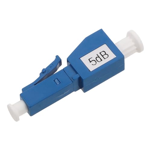 BUGUUYO Glasfaserdämpfung Optischer Stecker Netzwerk-internet- Lwl-adapteranschluss Flanschkupplung Lwl-anschlüsse Singlemode-faseranschluss Blue Plastik BUGUUYO Glasfaserdämpfung Optischer Stecker Netzwerk-internet- Lwl-adapteranschluss Flanschkupplung Lwl-anschlüsse Singlemode-faseranschluss Blue Plastik von BUGUUYO