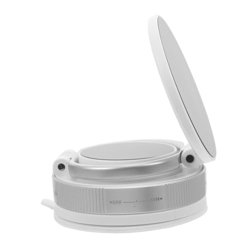 BUGUUYO handyhalter Praktischer Telefonhalter Automobile Mobile Cradle Vakuummagnetklammer magnetische Saugnapf-Telefonhalterung Rotatable Autosaugung Telefonhalterung Zinklegierung Weiß von BUGUUYO