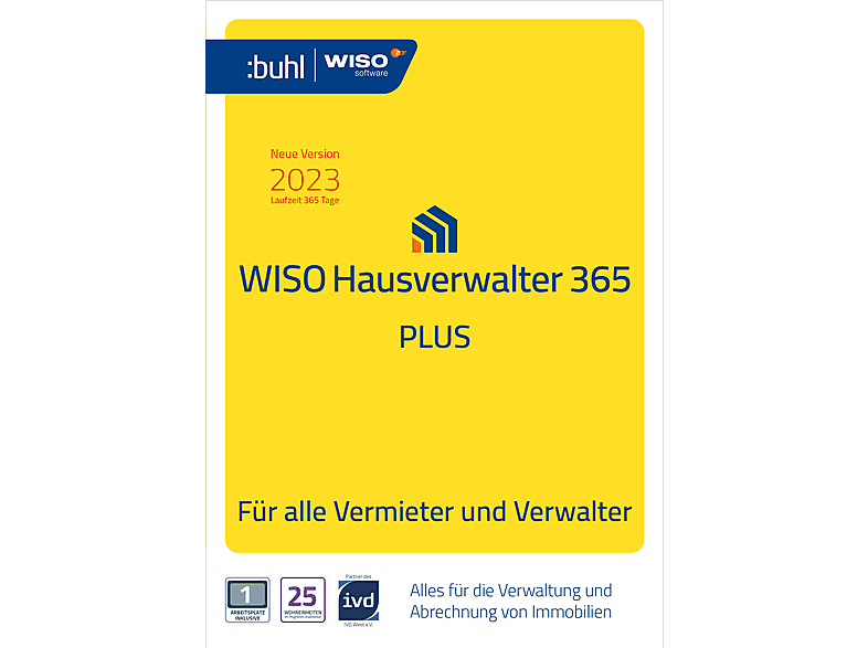 WISO HAUSVERWALTER 365 PLUS ESD - [Multiplattform] von BUHL