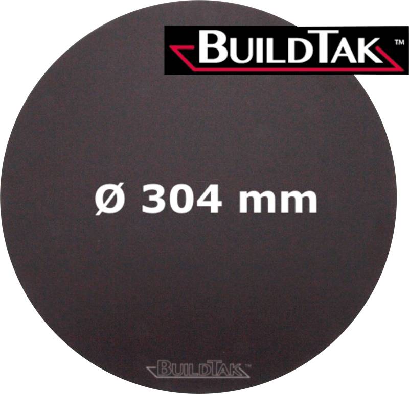 BUILD BT12DIA - 3D Druck, Druckbettfolie,  Ø 304 mm von BUILDTAK