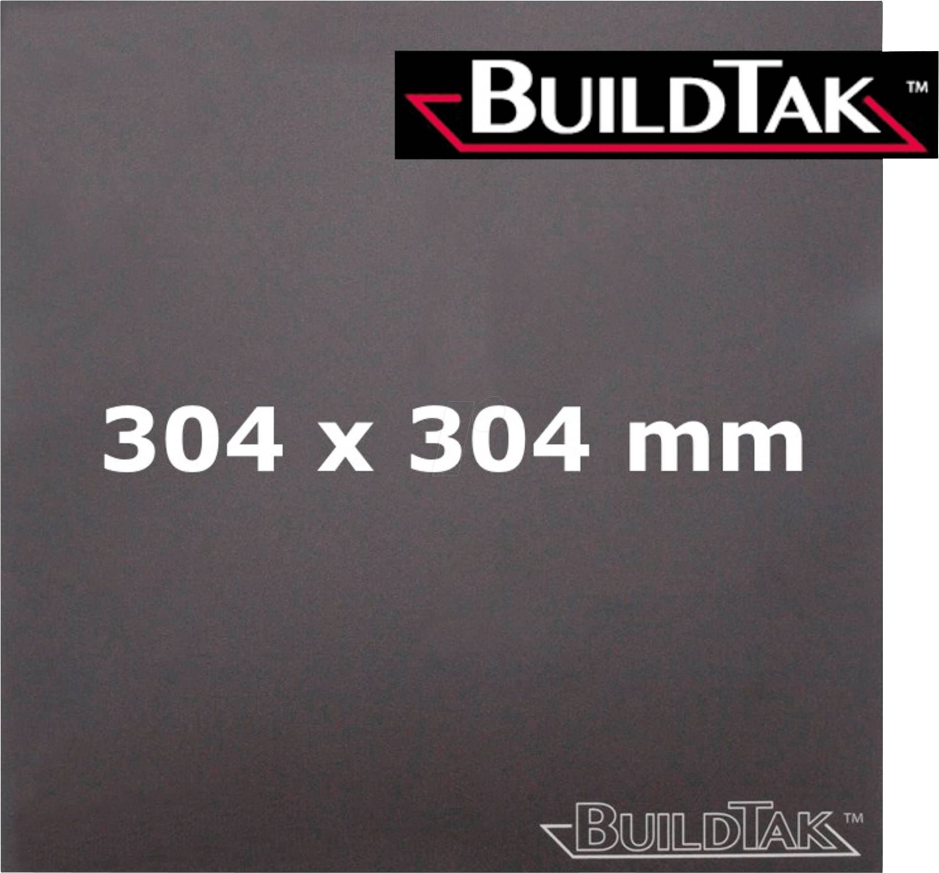 BUILD BT12X12 - 3D Druck, Druckbettfolie,  304 x 304 mm von BUILDTAK