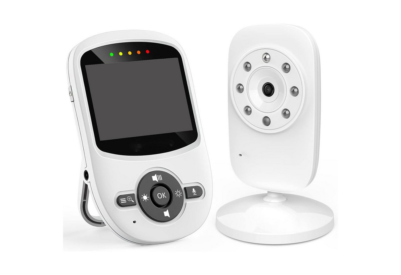 BUMHUM Video-Babyphone Babyphone Überwachungsgerät kabelloses Smart Home, Kinderüberwachungsgerät Baby Monitor Pflegegerät von BUMHUM