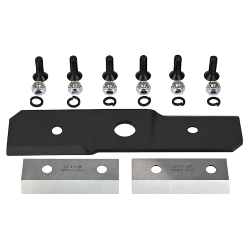Aktenvernichter/Hobelklingen-Set 1-742-0571 & 2-981-0490 Aktenvernichter-Klinge 6-710-1054 Schrauben, kompatibel mit Craftsman Bolt on Kit MTD Häcksler Shredder Parts Aktenvernichter/Hobelklingen-Set 1-742-0571 & 2-981-0490 Aktenvernichter-Klinge 6-710-1054 Schrauben, kompatibel mit Craftsman Bolt on Kit MTD Häcksler Shredder Parts von BUMLLASHOP