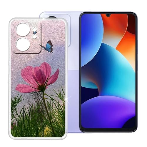 BUNAL für Blackview Color 8 (6.75") Handyhülle, Hülle rutschfeste Kratzfeste Bumper Schutzhülle Schale Weich Silikon Cover für Blackview Color 8 - Gemeinsam fliegen von BUNAL