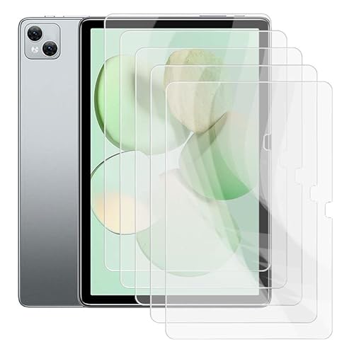 BUNAL für Doogee T10 (10.10") Gehärtetes Glas (5 Pack), Displayschutzfolie, Kratzfeste Displayschutzfolie, Gehärtetes Glasschutzglas, Glasschutz, Bildschirmfolie, Gehärtete Folie von BUNAL