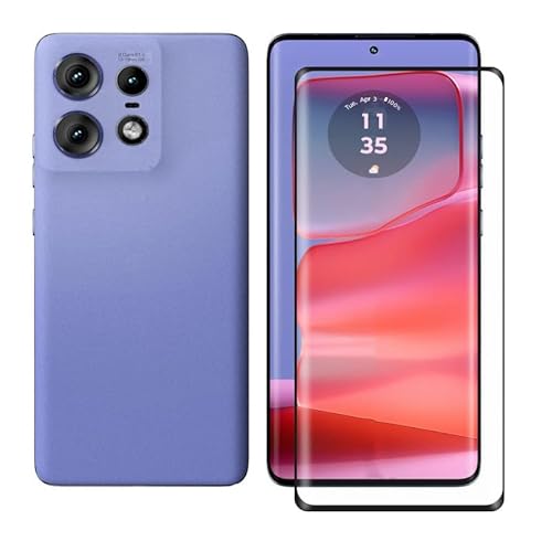 BUNAL für Motorola Edge 50 Pro (6.70") Gehärtetes Glas (1 Sätze), 9H Härte Displayschutzfolie, Anti-Kratzen Anti-Fingerprint Gehärtetes Glasschutzglas Gehärtete Folie von BUNAL
