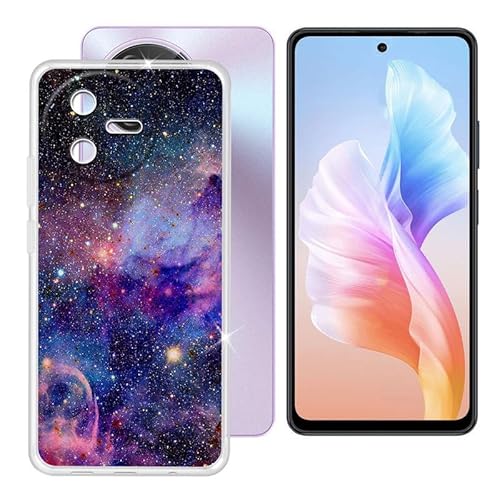 BUNAL für Oscal Tiger 12 (6.78") Handyhülle, Transparent Hülle rutschfeste Stoßfest Sturzsichere Schutzhülle Schale Weich Silikon Case für Oscal Tiger 12 - Buntes von BUNAL