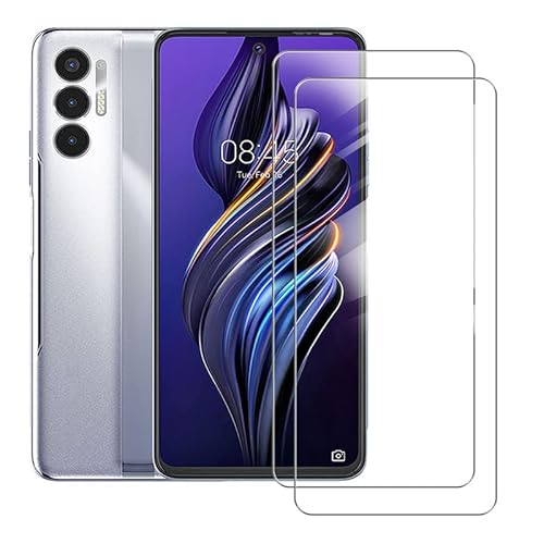 BUNAL für Tecno Pova 3 (6.90") Gehärtetes Glas (2 Pack), Displayschutzfolie, Kratzfeste Displayschutzfolie, Gehärtetes Glasschutzglas, Glasschutz, Bildschirmfolie, Gehärtete Folie von BUNAL