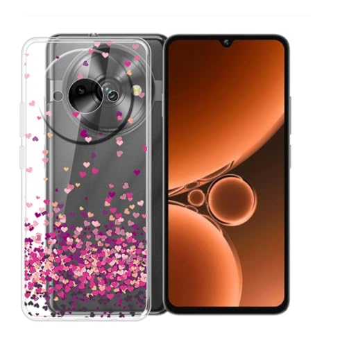 BUNALFaa Hülle für Oukitel C59 Pro Cover, Transparent Handyhülle rutschfeste Stoßfest Sturzsichere Schutzhülle Schale Weich Silikon Case für Oukitel C59 Pro -Herz BUNALFaa Hülle für Oukitel C59 Pro Cover, Transparent Handyhülle rutschfeste Stoßfest Sturzsichere Schutzhülle Schale Weich Silikon Case für Oukitel C59 Pro -Herz von BUNALFaa