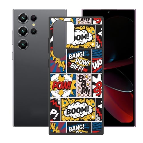BUNALFaa Hülle für Oukitel C61 Pro (6.80") Cover, schwarz Handyhülle rutschfeste Stoßfest Sturzsichere Schutzhülle Schale Weich Silikon Case für -Slogan von BUNALFaa