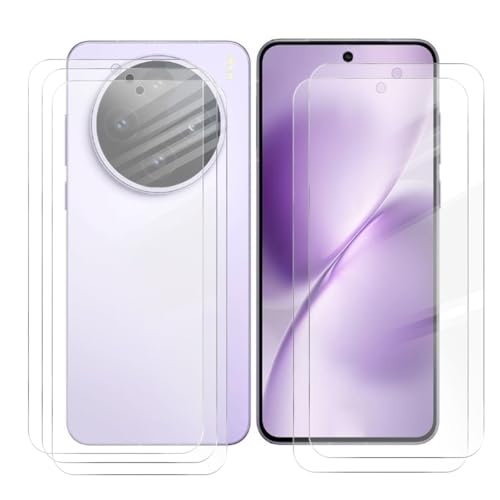 BUNALFaa für Vivo X200S (6.67") Gehärtetes Glas (5 Sätze),9H Härte Displayschutzfolie, Anti-Kratzen Anti-Fingerprint Gehärtetes Glasschutzglas Gehärtete Folie von BUNALFaa