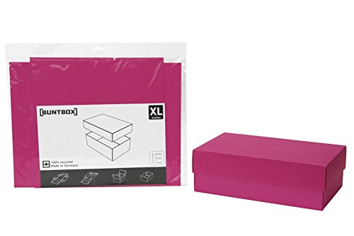 Buntbox 72-11 - Kartonage Set, Größe XL, Magenta von BUNTBOX