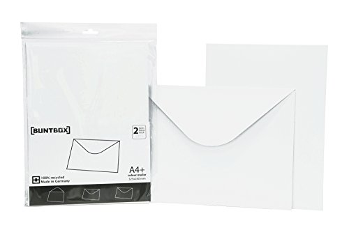 Buntbox 79-6 - Colour Mailer C4 Set, Umschlag, 2 Stück, Diamant von BUNTBOX