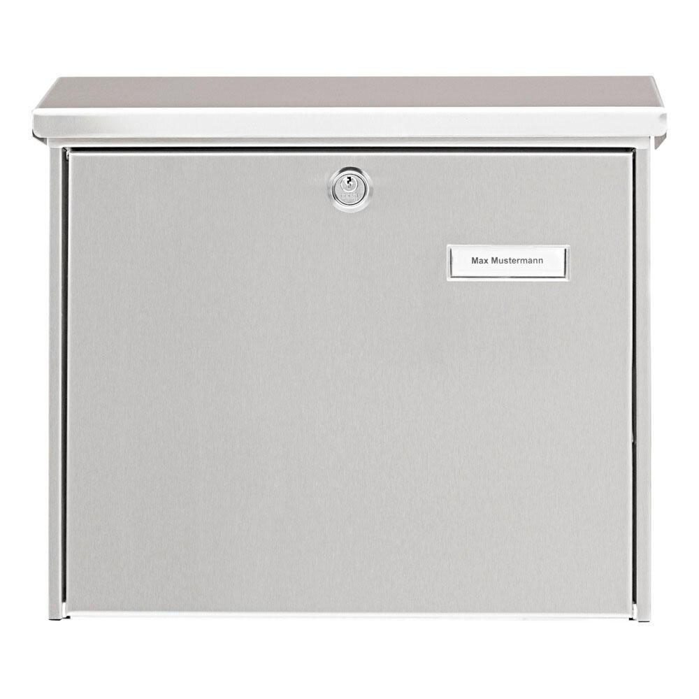 BURG WÄCHTER Briefkasten Briefkasten Comfort 4190 silber von BURG WÄCHTER