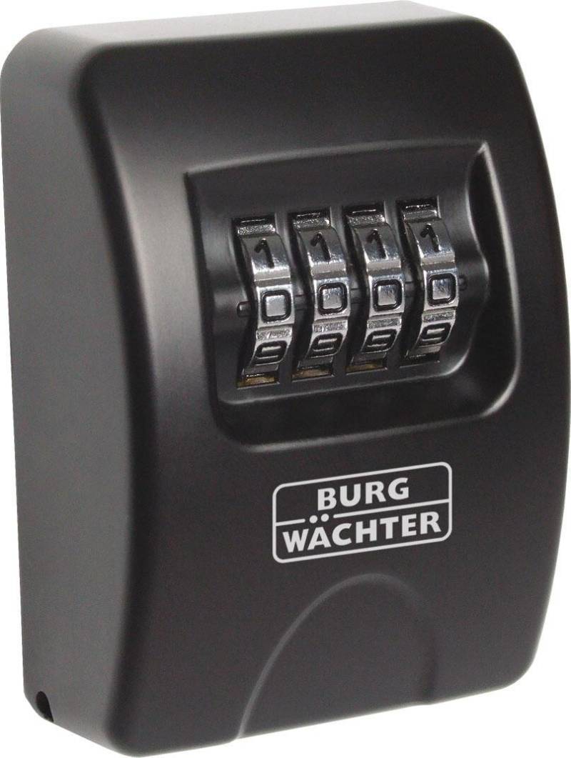 BURG WÄCHTER Key Safe Schlüsselkasten mit 1 Zahlenschloss schwarz von BURG WÄCHTER
