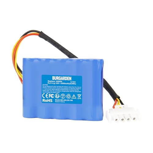 BURGARDEN 18V 3500mAh Li-ion Akku für AL-KO Robolinho 500 E (119833) 02/2018-01/2019 100 110 1100 41.6 1150 W für AL-KO 440454 441154 442175 440629 442196 442632 für Kärcher 6.445-098.0 Rasenmäher von BURGARDEN
