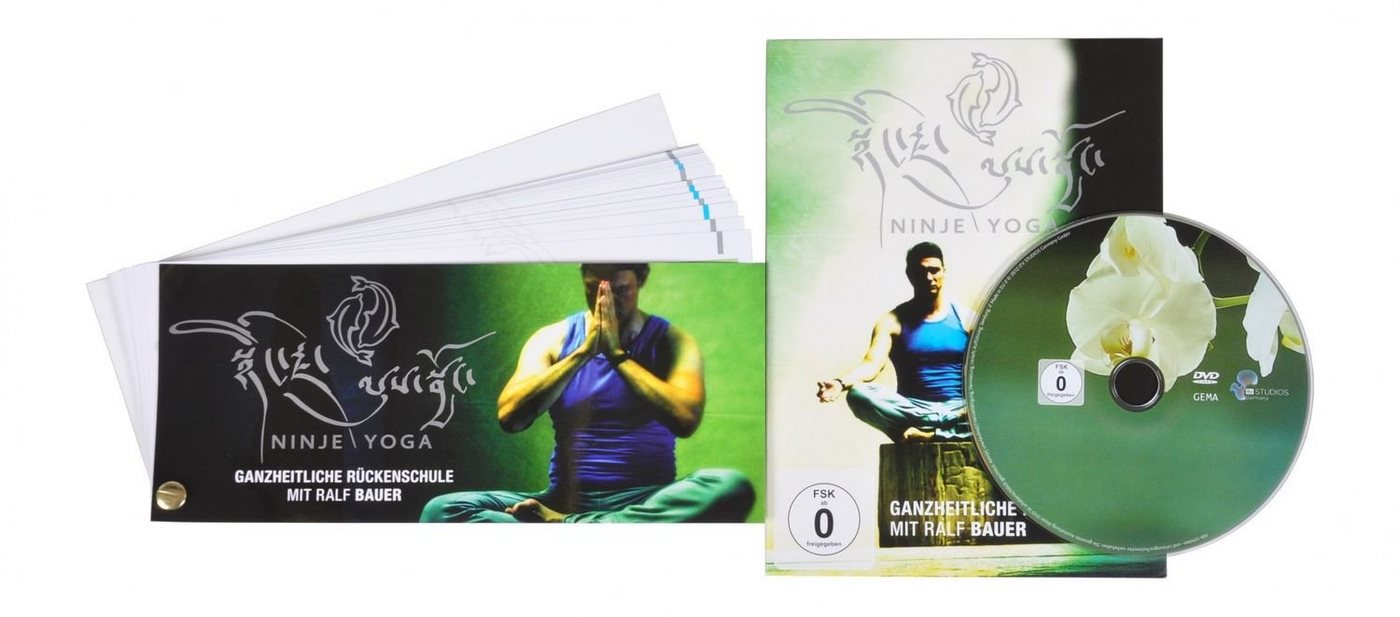 BURI DVD DVD Rückenschule Ninje Yoga + GRATIS Handbuch mit Ralf Bauer Rücken-Fi von BURI