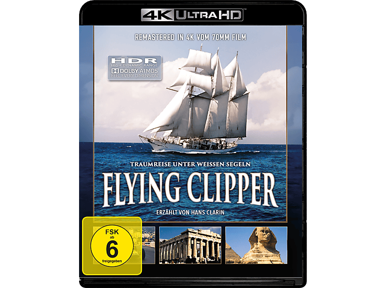 Flying Clipper - Traumreise unter weissen Segeln 4K Ultra HD Blu-ray + von BUSCH MEDI