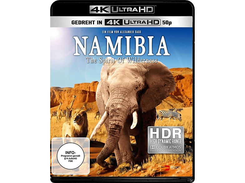 Namibia-The Spirit of Wilder 4K Ultra HD Blu-ray von BUSCH MEDI