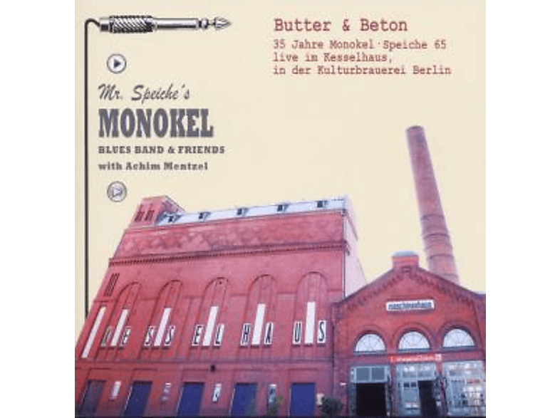 Mr.Speiches Monokel BluesBand - Butter & Beton.35 Jahre Monok (CD) von BUSCHFUNK