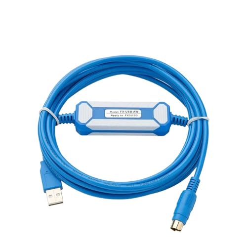 FX-USB-AW for PLC Programmierkabel Kommunikation Download-Kabel FX3U FX3G(Gold Plated Version) von BUTPDYPEP