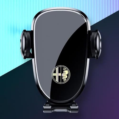 BUVBRJDR Handyhalterung Auto, für Alfa Romeo Giulia Stelvio 2017 2018 2019 2020 2021 2022 2023 Einstellbarer Autohalter Telefonhalterung Navigation Drehung Handy Halterung kfz Handyhalterung BUVBRJDR Handyhalterung Auto, für Alfa Romeo Giulia Stelvio 2017 2018 2019 2020 2021 2022 2023 Einstellbarer Autohalter Telefonhalterung Navigation Drehung Handy Halterung kfz Handyhalterung von BUVBRJDR