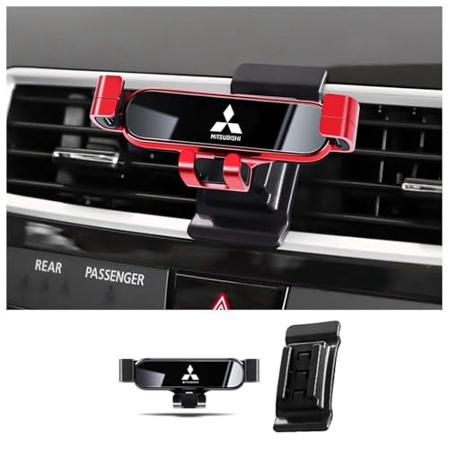 BUVBRJDR Handyhalterung Auto, für Mitsubishi Outlander PHEV 2016-2019 Einstellbarer Autohalter Telefonhalterung Navigation Drehung Handy Halterung kfz Handyhalterung,A von BUVBRJDR