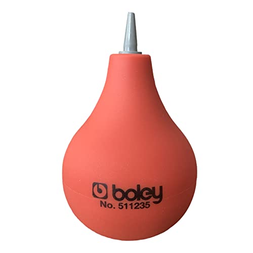 Boley Staubbläser mit PVC-Düse zum Reinigen und Entstauben von Uhrwerken, Elektronikblöcken, Gehäusen und Gläsern von BUZZUFY