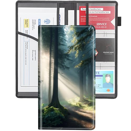 BVCLKJPOI Kfz-Halterung für Registrierung und Versicherung, Premium-PU-Leder, Registrierungs- und Versicherungskartenhalter, mit elastischer Bandage, Auto-Organizer, Handschuhfach-Organizer für Männer BVCLKJPOI Kfz-Halterung für Registrierung und Versicherung, Premium-PU-Leder, Registrierungs- und Versicherungskartenhalter, mit elastischer Bandage, Auto-Organizer, Handschuhfach-Organizer für Männer von BVCLKJPOI