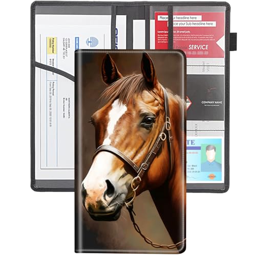 BVCLKJPOI Kfz-Halterung für Registrierung und Versicherung, Premium-PU-Leder, Registrierungs- und Versicherungskartenhalter, mit elastischer Bandage, Auto-Organizer, Handschuhfach-Organizer für Männer BVCLKJPOI Kfz-Halterung für Registrierung und Versicherung, Premium-PU-Leder, Registrierungs- und Versicherungskartenhalter, mit elastischer Bandage, Auto-Organizer, Handschuhfach-Organizer für Männer von BVCLKJPOI