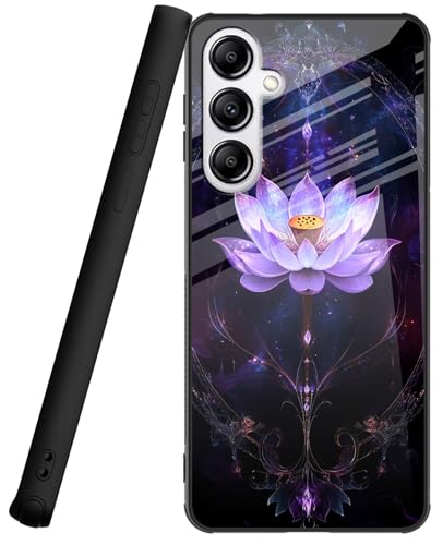 BVCLKJPOI Schutzhülle für Samsung Galaxy A15 5G, 16,5 cm (6,5 Zoll), rundum stoßfeste Ecken, Glasrückseite, kratzfeste Handyhülle, weiche TPU-Stoßdämpfer-Schutzhülle für Galaxy A15 5G für Damen und von BVCLKJPOI