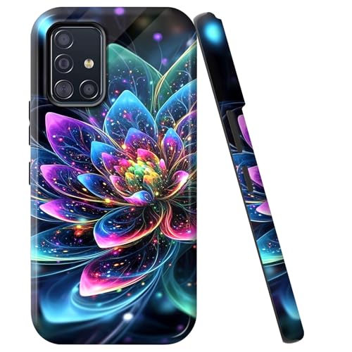 BVCLKJPOI Schutzhülle für Samsung Galaxy A71 5G (6,7 Zoll), stoßfest, zweilagiges TPU + Polycarbonat, kratzfest, schlank, langlebig, harte Hybrid-Schutzhülle für Galaxy A71 5G 17 cm (6,7 Zoll von BVCLKJPOI