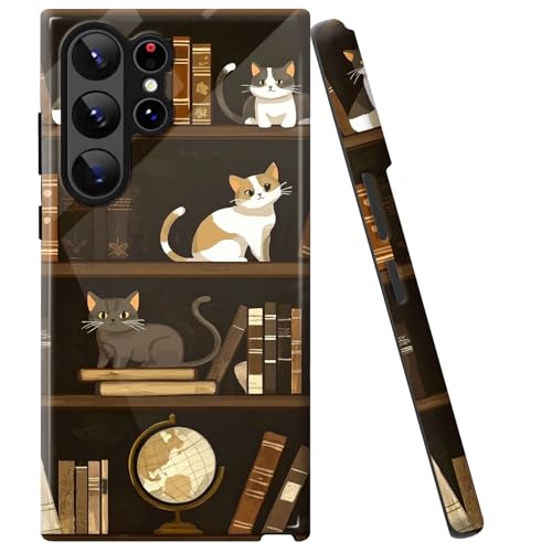 BVCLKJPOI Schutzhülle für Samsung Galaxy S22 Ultra 5G 17,3 cm (6,8 Zoll), stoßfest, zweilagiges TPU + Polycarbonat, kratzfest, schlank, langlebig, harte Hybrid-Schutzhülle für Galaxy S22 Ultra 5G 17,3 von BVCLKJPOI