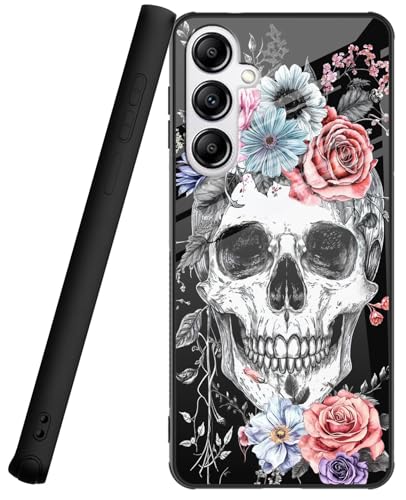 BVCLKJPOI Schutzhülle für Samsung Galaxy S23 FE 16,6 cm (6,6 Zoll), rundum stoßfeste Ecken, Glasrückseite, kratzfeste Handyhülle, weiche TPU-Stoßdämpfer-Schutzhülle für Galaxy S23 FE für Damen und von BVCLKJPOI