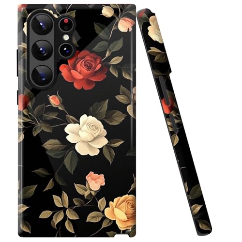 BVCLKJPOI Schutzhülle für Samsung Galaxy S25 Ultra 5G 17,5 cm (6,9 Zoll), stoßfest, zweilagiges TPU + Polycarbonat, kratzfest, schlank, langlebig, harte Hybrid-Schutzhülle für Galaxy S25 Ultra 5G 17,5 von BVCLKJPOI
