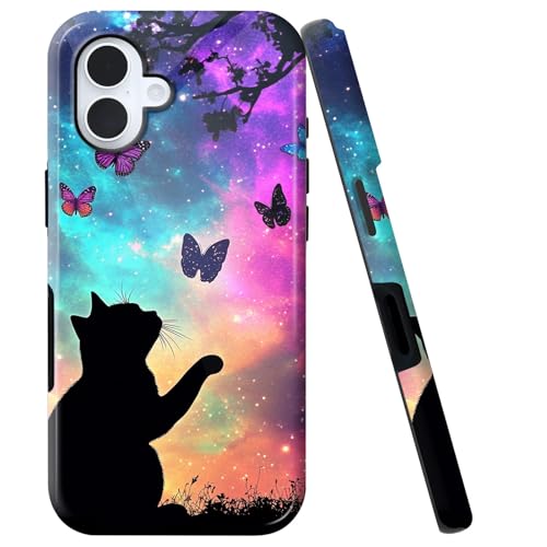 BVCLKJPOI Schutzhülle für iPhone 16 Plus, Mädchen, Frauen, Jungen, stoßfest, doppellagiges TPU + Polycarbonat, kratzfest, schlank, langlebig, harte Hybrid-Schutzhülle für iPhone 16 Plus 5G 6,7 Zoll BVCLKJPOI Schutzhülle für iPhone 16 Plus, Mädchen, Frauen, Jungen, stoßfest, doppellagiges TPU + Polycarbonat, kratzfest, schlank, langlebig, harte Hybrid-Schutzhülle für iPhone 16 Plus 5G 6,7 Zoll von BVCLKJPOI
