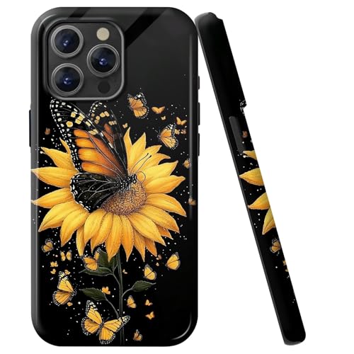 BVCLKJPOI Schutzhülle für iPhone 16 Pro Max 5G 17,5 cm (6,9 Zoll), stoßfest, doppellagiges TPU + Polycarbonat, kratzfest, schlank, langlebig, harte Hybrid-Schutzhülle für iPhone 16 Pro Max 5G 17,5 cm von BVCLKJPOI