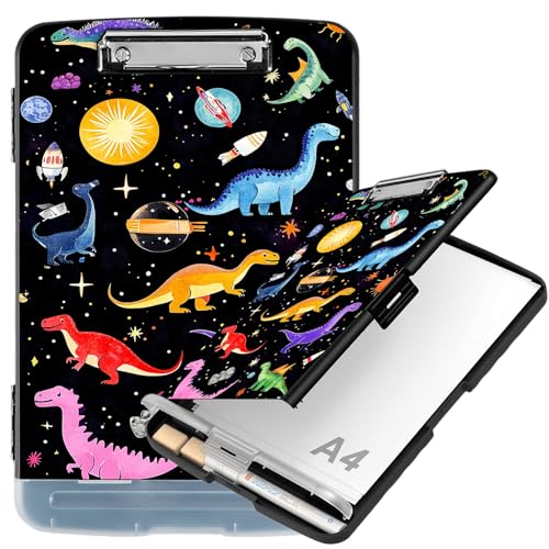 Klemmbrett mit Ablagefach, 21,6 x 28,9 cm, Briefgröße, seitliche Öffnung, Klemmbrett mit Stifthalter, hartes tragbares Klemmbrett Organizer für Krankenschwester, Lehrer, Bauunternehmer, Baustelle Klemmbrett mit Ablagefach, 21,6 x 28,9 cm, Briefgröße, seitliche Öffnung, Klemmbrett mit Stifthalter, hartes tragbares Klemmbrett Organizer für Krankenschwester, Lehrer, Bauunternehmer, Baustelle von BVCLKJPOI