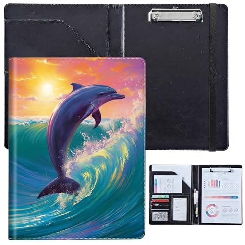 PU-Leder-Portfolio für Damen, Lebenslauf-Mappe für Interviews, professioneller Business-Organizer mit Dokumentenhalter, Kartenfächern und Stiftschlaufe, passend für Klemmbrett im A4-Format PU-Leder-Portfolio für Damen, Lebenslauf-Mappe für Interviews, professioneller Business-Organizer mit Dokumentenhalter, Kartenfächern und Stiftschlaufe, passend für Klemmbrett im A4-Format von BVCLKJPOI