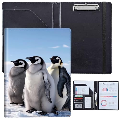 PU-Leder-Portfolio für Damen, Lebenslauf-Mappe für Interviews, professioneller Business-Organizer mit Dokumentenhalter, Kartenfächern und Stiftschlaufe, passend für Klemmbrett im A4-Format PU-Leder-Portfolio für Damen, Lebenslauf-Mappe für Interviews, professioneller Business-Organizer mit Dokumentenhalter, Kartenfächern und Stiftschlaufe, passend für Klemmbrett im A4-Format von BVCLKJPOI