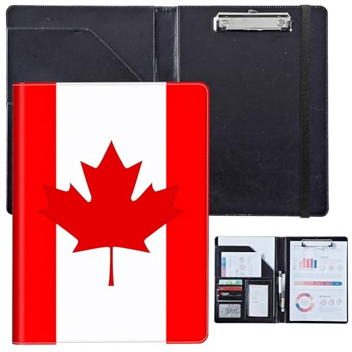 PU-Leder-Portfolio für Damen, Lebenslauf-Mappe für Vorstellungsgespräche, professioneller Business-Organizer mit Dokumentenhalter, Kartenfächern und Stiftschlaufe, passend für Klemmbrett im A4-Format PU-Leder-Portfolio für Damen, Lebenslauf-Mappe für Vorstellungsgespräche, professioneller Business-Organizer mit Dokumentenhalter, Kartenfächern und Stiftschlaufe, passend für Klemmbrett im A4-Format von BVCLKJPOI