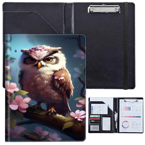 PU-Leder-Portfolio für Damen, Lebenslauf-Mappe für Vorstellungsgespräche, professioneller Business-Organizer mit Dokumentenhalter, Kartenfächern und Stiftschlaufe, passend für Klemmbrett im A4-Format PU-Leder-Portfolio für Damen, Lebenslauf-Mappe für Vorstellungsgespräche, professioneller Business-Organizer mit Dokumentenhalter, Kartenfächern und Stiftschlaufe, passend für Klemmbrett im A4-Format von BVCLKJPOI