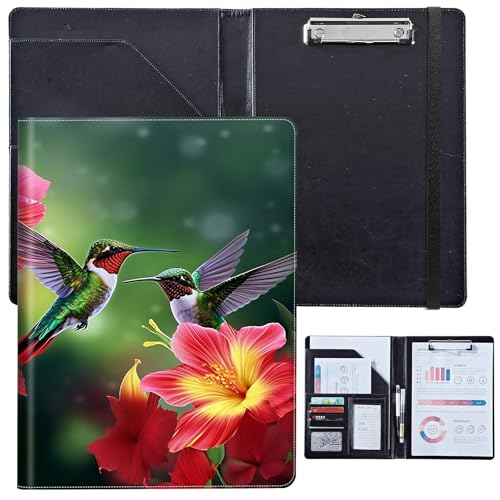 PU-Leder-Portfolio für Damen, Lebenslauf-Mappe für Vorstellungsgespräche, professioneller Business-Organizer mit Dokumentenhalter, Kartenfächern und Stiftschlaufe, passend für Klemmbrett im A4-Format PU-Leder-Portfolio für Damen, Lebenslauf-Mappe für Vorstellungsgespräche, professioneller Business-Organizer mit Dokumentenhalter, Kartenfächern und Stiftschlaufe, passend für Klemmbrett im A4-Format von BVCLKJPOI