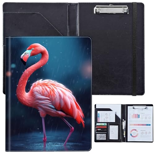 PU-Leder-Portfolio für Damen, Lebenslauf-Mappe für Vorstellungsgespräche, professioneller Business-Organizer mit Dokumentenhalter, Kartenfächern und Stiftschlaufe, passend für Klemmbrett im A4-Format PU-Leder-Portfolio für Damen, Lebenslauf-Mappe für Vorstellungsgespräche, professioneller Business-Organizer mit Dokumentenhalter, Kartenfächern und Stiftschlaufe, passend für Klemmbrett im A4-Format von BVCLKJPOI