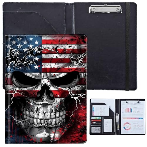 PU-Leder-Portfolio für Damen, Lebenslauf-Mappe für Vorstellungsgespräche, professioneller Business-Organizer mit Dokumentenhalter, Kartenfächern und Stiftschlaufe, passend für Klemmbrett im A4-Format PU-Leder-Portfolio für Damen, Lebenslauf-Mappe für Vorstellungsgespräche, professioneller Business-Organizer mit Dokumentenhalter, Kartenfächern und Stiftschlaufe, passend für Klemmbrett im A4-Format von BVCLKJPOI