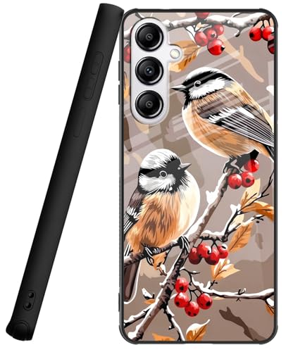 Schutzhülle für Samsung Galaxy F15, 16,6 cm, rundum stoßfeste Ecken, Glas-Rückseite, kratzfeste Handyhülle, weiche TPU-Stoßdämpfer, Schutzhülle für Galaxy F15, für Damen und Herren, Vögel Schutzhülle für Samsung Galaxy F15, 16,6 cm, rundum stoßfeste Ecken, Glas-Rückseite, kratzfeste Handyhülle, weiche TPU-Stoßdämpfer, Schutzhülle für Galaxy F15, für Damen und Herren, Vögel von BVCLKJPOI