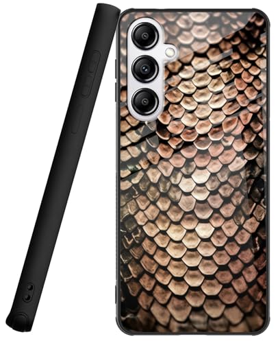 Schutzhülle für Samsung Galaxy F15, 16,6 cm (6,6 Zoll), rundum stoßfeste Ecken, Glas-Rückseite, kratzfeste Handyhülle, weiche TPU-Stoßdämpfer, Schutzhülle für Galaxy F15, für Damen und Herren von BVCLKJPOI