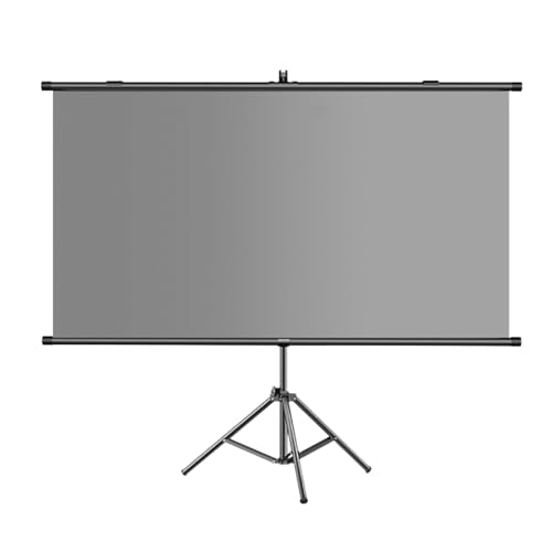 Manuelle Projektionsleinwand for Herunterziehen, Mobile Filmleinwand, Tragbare Projektor-Filmleinwände, for Campingpartys, Heimkino Im Hinterhof(72"(4:3)) von BVDHASDBT